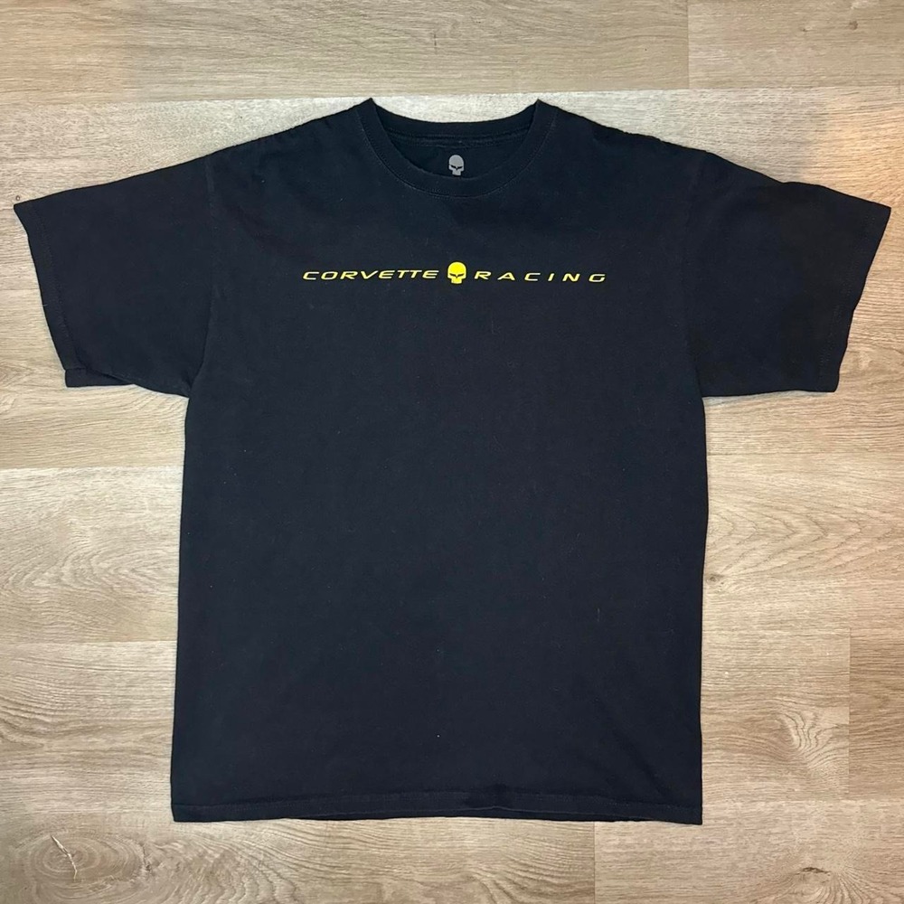 Official Y2K Corvette Racing Jake Skull Tee M